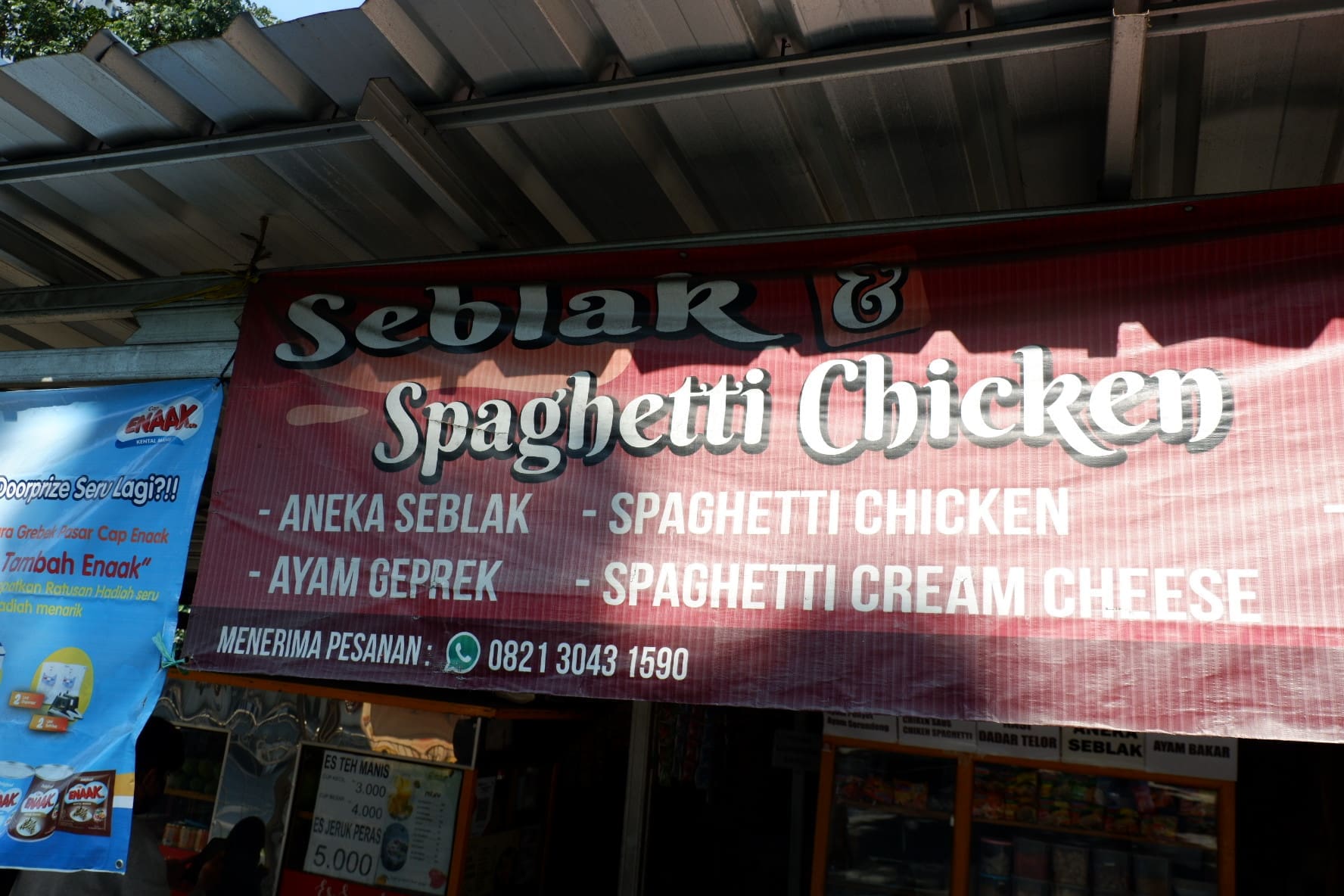 Seblak & Spaghetti Chicken