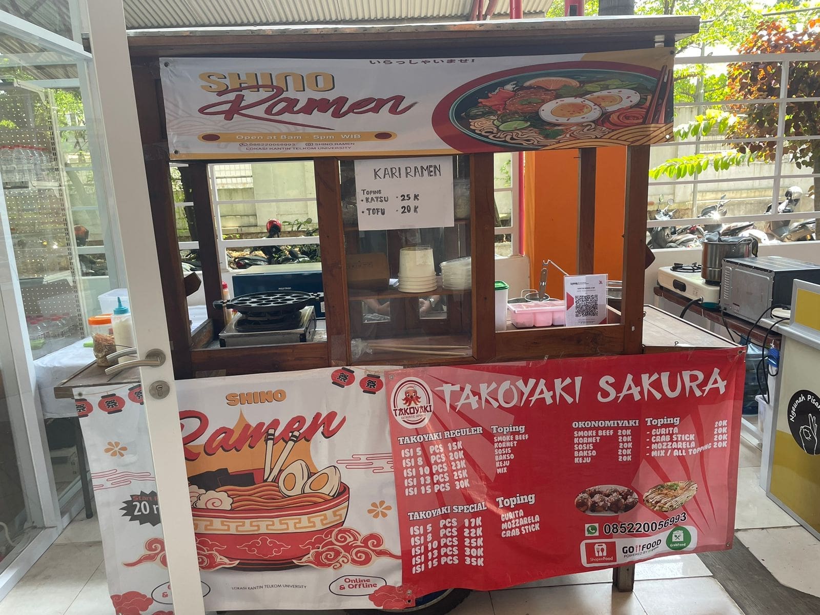 kedai shino ramen telkom University