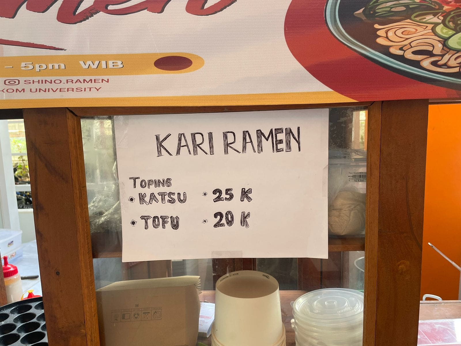 menu ramen telkom University